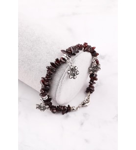 Garnet – Lal Doğal Taş Kırıktaş Bileklik