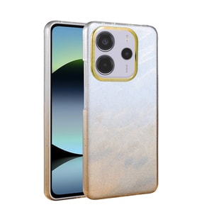 Xiaomi Redmi Note 14 4g Glossy Kapak - Çöl Titanyum