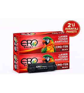 Canon İ-Sensys MF4870dn Muadil Toner - 2'li Avantaj Paket