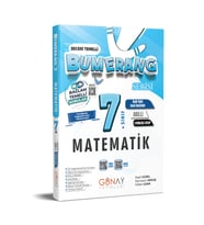 7. Sınıf Matematik Etkinlikli Bumerang Serisi Günay Yayınları