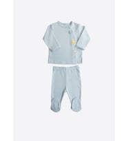 Organik New Dreams Line Planet 2'li Takım Mavi