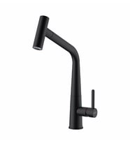 FRANKE İCON DOCCİA Spiralli Duşlamalı Matt Black Armatür (Siyah)