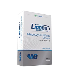 Ligone Magnezyum Sitrat Complex 60 Tablet ( TEKLİDİR )