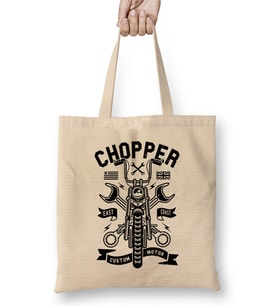 Chopper Custom Motorcycle Bez Çanta Uzun Saplı