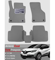 RENAULT CAPTUR 1 (2013-2019) Uyumlu EVA Paspas Tam Set–Araca Özel,Oto Paspas