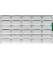 Eva Darbe ve Ses Stoperi 22x8mm Beyaz (Renksiz)