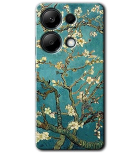 Redmi Note 13 Pro 4G Kılıf HD Desen Baskılı Kılıf - Almond Blossom