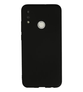 P Smart 2019 Kılıf Nano içi Kadife Silikon - Siyah