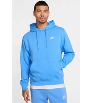 Nike Sportswear Hoodie Fleece Unisex Blue Şardonlu Kapüşonlu Sweatshirt Mavi