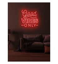 Good VIBES Only Yazılı Neon Tabela