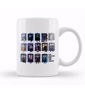 Doctor Who The Fourte 01 Kupa Bardak Porselen