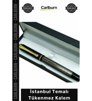 #Kalem Zarif Şık Ergonomik Konforlu Yazım Dekoratif Kurumsal Hediye İstanbul Temalı Tükenmez Kalem