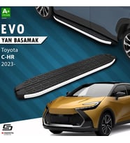 S-Dizayn Toyota C-HR 2 Evo Aluminyum Yan Basamak 173 Cm 2023 Üzeri A+ Kalite