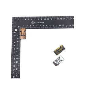 3x14 MM DERİ BİLEKLİK KİLİTİ MIKNATISLI KİLİT (20 ADET) (Bakır)