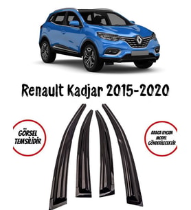 Renault Kadjar 2015-2020 Arası Cam Rüzgarlığı