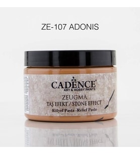 Cadence Zeugma Taş Efekti Rölyef Pasta ZE-107 ADONIS 