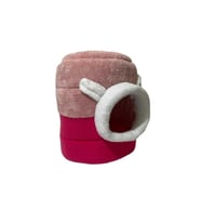 Yumuşak Pembe Kedi Yatağı, 40x40 cm, Yıkanabilir ve Konforlu