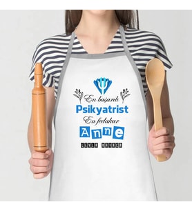 Kişiye Özel Psikiyatrist Annelere Özel Mutfak Önlüğü