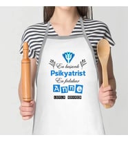 Kişiye Özel Psikiyatrist Annelere Özel Mutfak Önlüğü