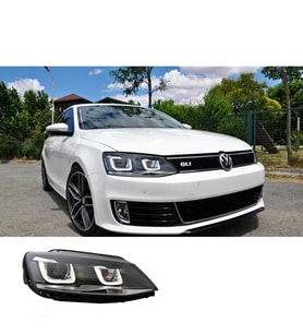 vw jetta 2011.2018 uyumlu çift u mercekli far