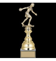 ODAK KUPA - Figürlü Kupalar - Bowling Kadın Figürlü Kupalar FG-024 A - 31 cm