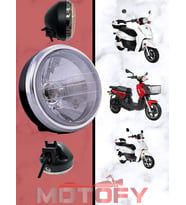 KUBA K4 - STMAX DORA / ALFA YUKİ DÜNYA ÖN FAR ORİJİNAL E4 BELGELİ ALTTAN BAĞLANTILI 