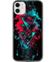 Apple iPhone 11 12 13 Mini Kılıf Desemli Silikon Down 1719
