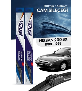 Nissan 200 SX Silecek Takımı 1988-1993 Uyumlu 500MM/500MM