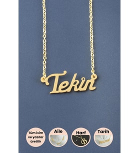 Tekin İsimli Kolye