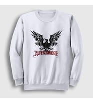 Presmono Unisex Beyaz Logo Alter Bridge Sweatshirt 438673tt (Beyaz)