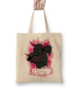 Pekka Clash Of Clans Bez Çanta Uzun Saplı