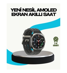 Mey İthalat® Kablosuz Şarjlı Akıllı Saat Tüm Telefonlarla Uyumlu Çok Fonksiyonlu
