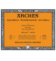 Arches Suluboya Blok Rough Natural White 300 gr 31x41 cm 20 Sayfa 