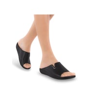 Muya Mena 32219-001 Topuk Jelli Anatomik Taban Kadın Terlik Siyah 36-40