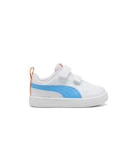 Puma Ayakkabı Günlük RICKIE V INF Çocuk Spor Ayakkabı Beyaz Mavi