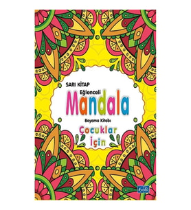 Çocuklar İçin Mandala - Sarı