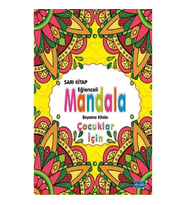 Çocuklar İçin Mandala - Sarı