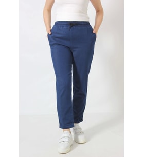 PL-100 CEPLİ BELDEN İPLİ AYARLANABİLİR BORU LACİVERT PAÇA EŞOFMAN PANTOLON