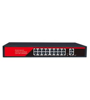 EZCOOL 16port EZ-16PSF GIGABIT 2-UPLINK 240W FULL POE SWITCH