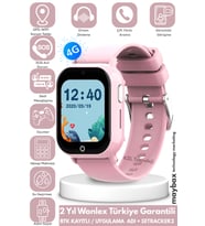 Çocuklar için Sim Kartlı Wonlex KT01 Akıllı Saat, GPS ve Görüntülü Görüşme