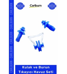 Silikon Su Geçirmez Profesyonel Yüzücü Antrenman Malzemesi Kulak Burun Tıkayıcı Havuz Seti