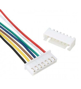7 Pin Konnektör Seti JST-HY 1,25mm  20cm