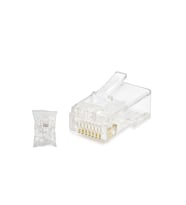 Cat5 Konnektör Rj45 100Lü Paket Şeffaf HDX5007