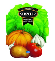 Örneklerle Şekilli Boyama – Sebzeler