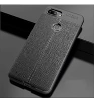 Xiaomi Mi 8 Lite Kılıf Pu-Deri Leather Pu Serisi Esnek Soft Ultra Protection (Siyah)