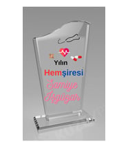 Gifttime Hemşireye Özel Hediye  Kristal Ödül