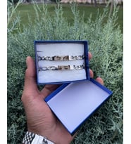Çiftlere Özel Göz Baskılı Bileklik - Çelik Kararmaz Ürün