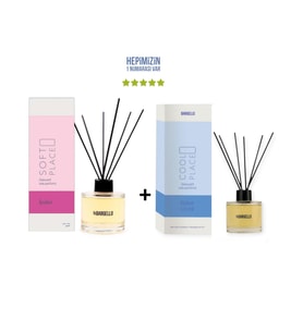 İpeksi Soft Place + Bahar Çiçeği Cool Place Dekoratif Ortam Kokusu 120 ml - Bambu Çubuklu (Standart)