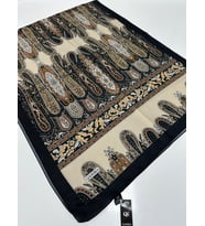 QASHKA Soft Pamuklu Şal Etro Desen LBD0622