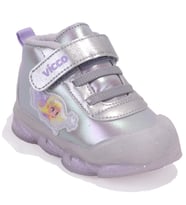 Vicco Gemini 946B25K445 Gri Ortopedik Işıklı Kız Bebe Spor Bot
